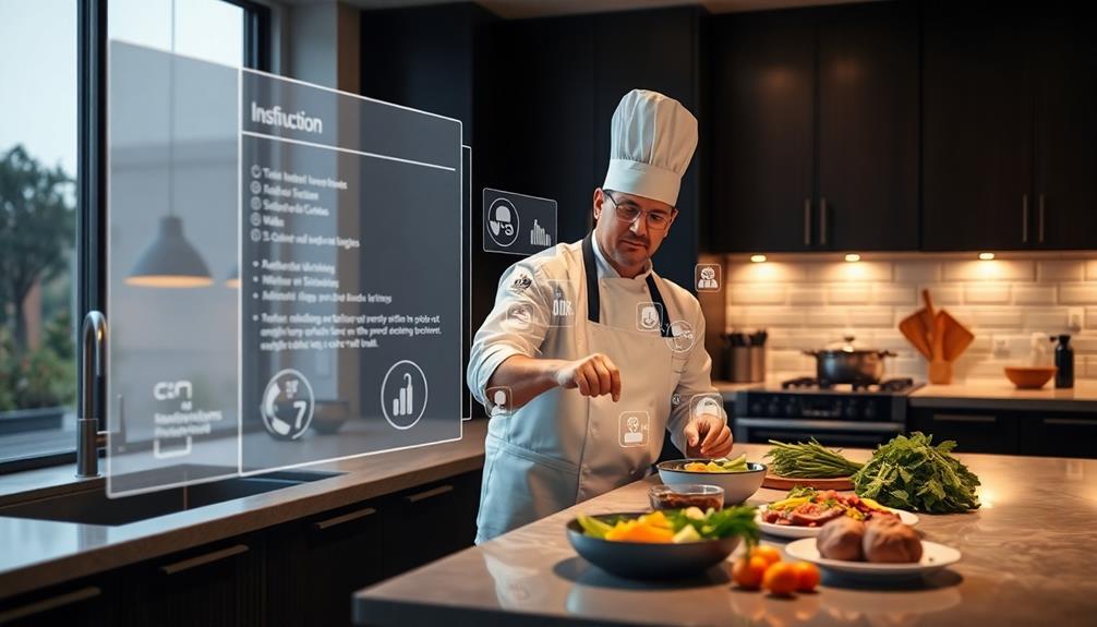 augmented reality enhances cooking