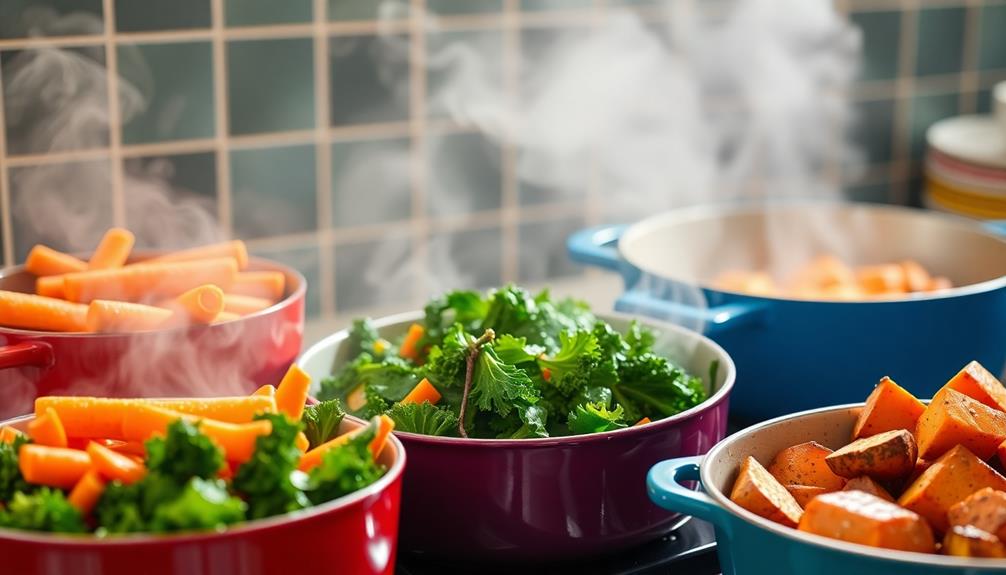 cooking impact on beta carotene