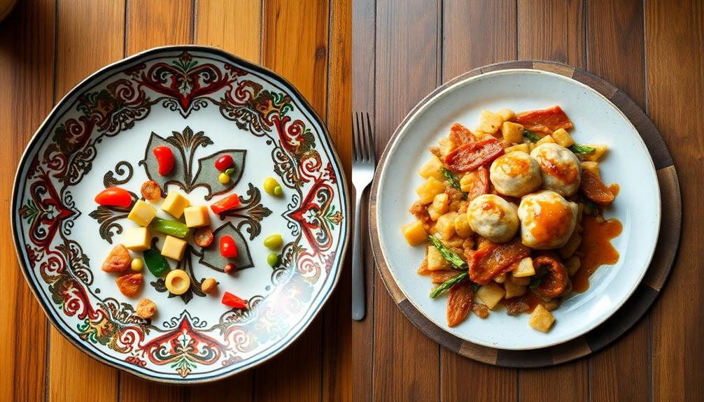 diverse plate usage practices