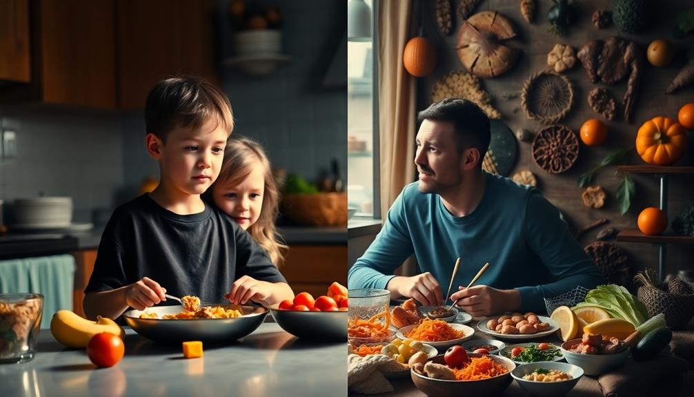 eating habits by gender