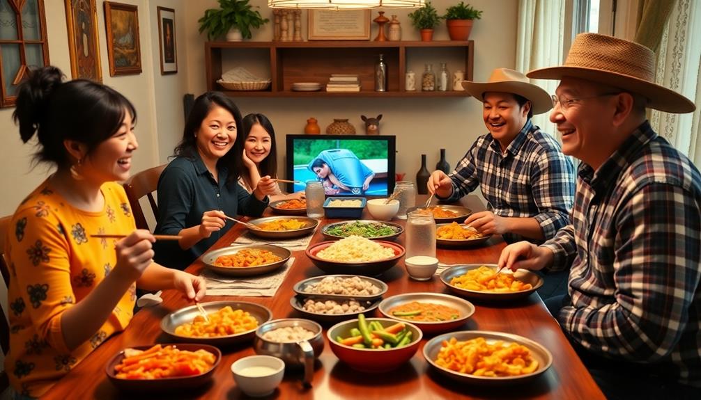 family mealtime interaction practices