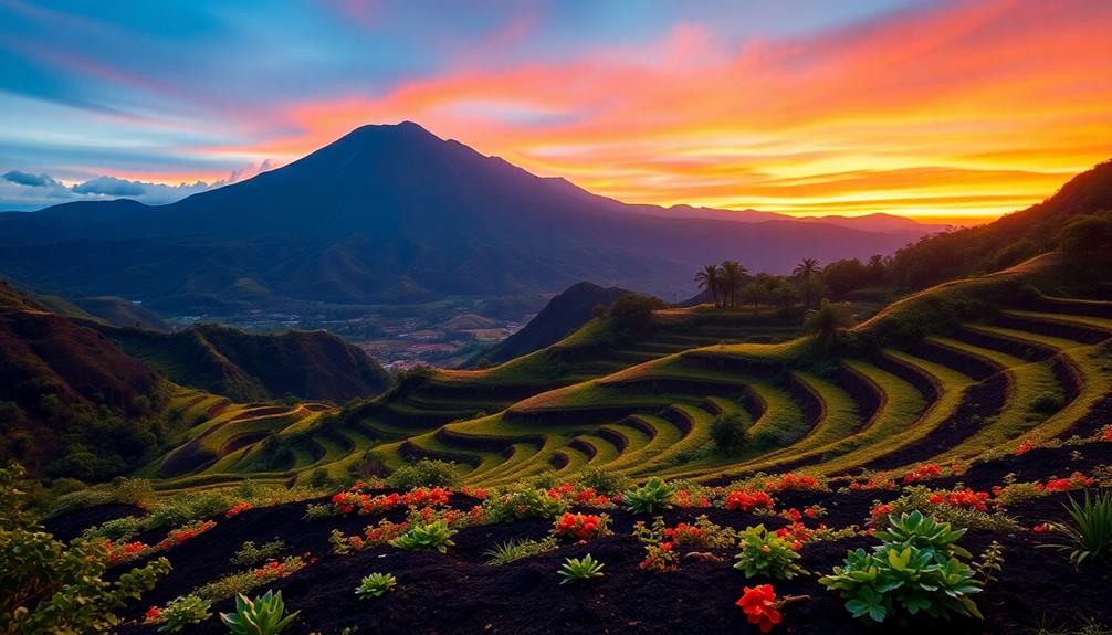famous volcanic landscapes worldwide