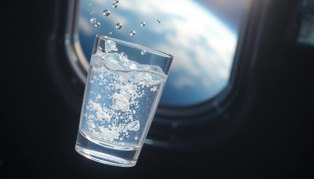 microgravity alters drink perception