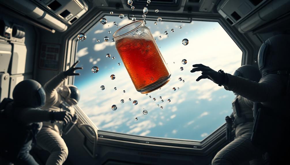 soda consumption in space