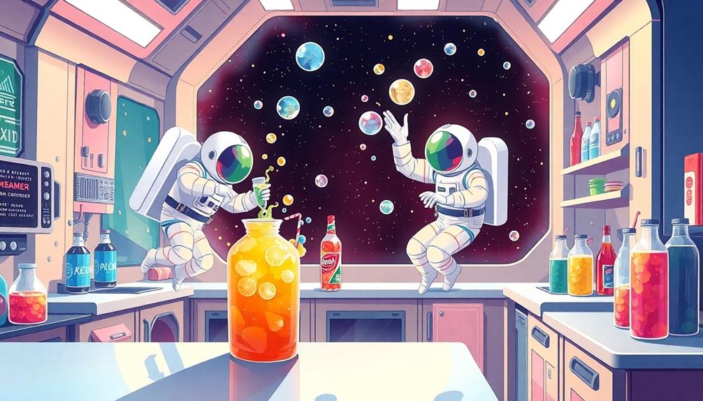 space carbonated beverage innovations