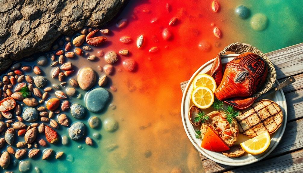 taste variability and salinity changes