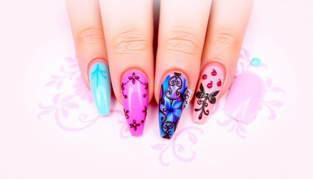 acrylic nail style guide