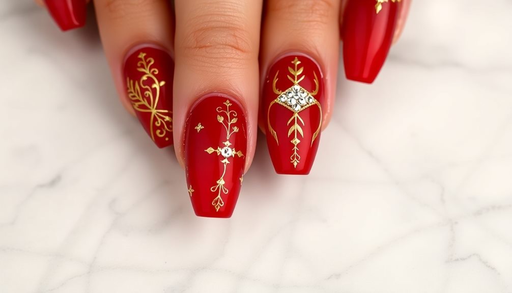 bold and beautiful nails