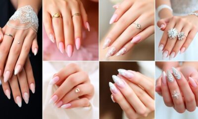 bridal nail design inspiration