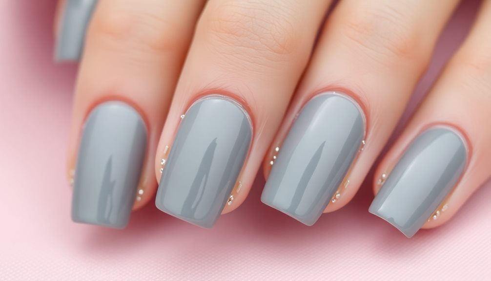 chic sophistication in nail art