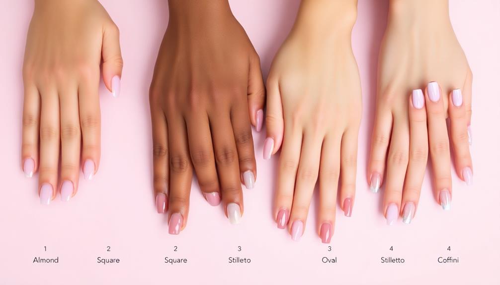 choosing perfect nail shapes