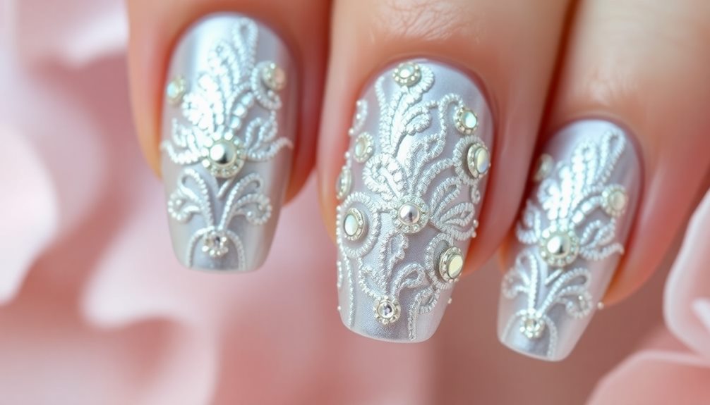 classic nail art design