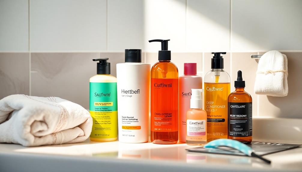consistent hair care routine