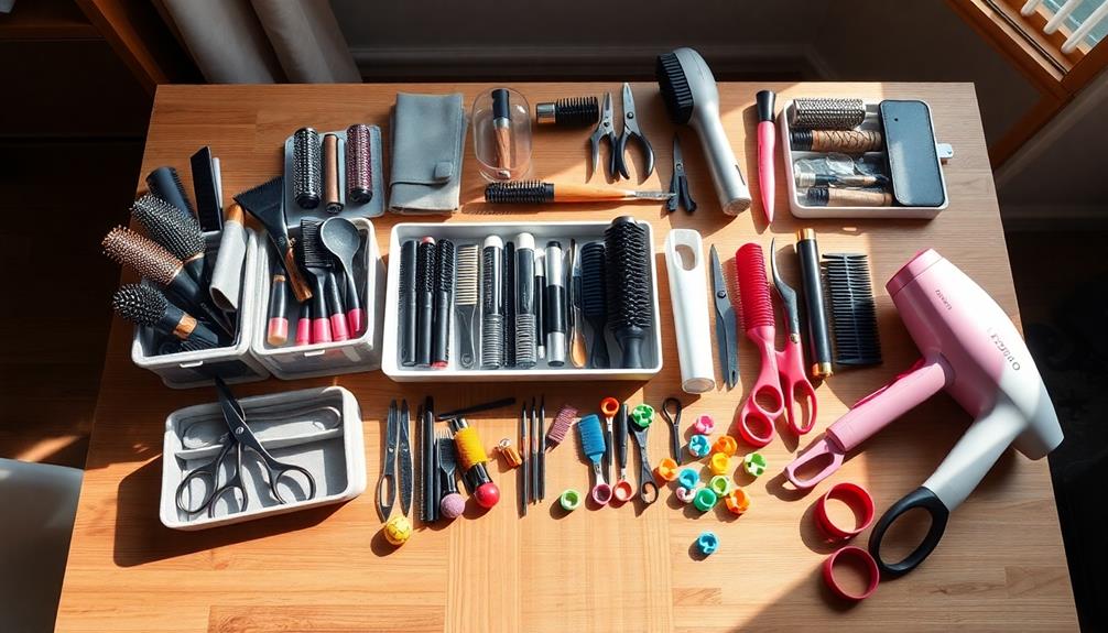 efficient tool kit organization