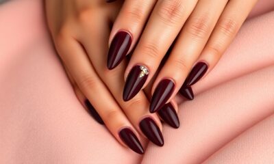 elegant classy nail art