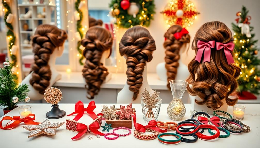 festive holiday hairstyle guides