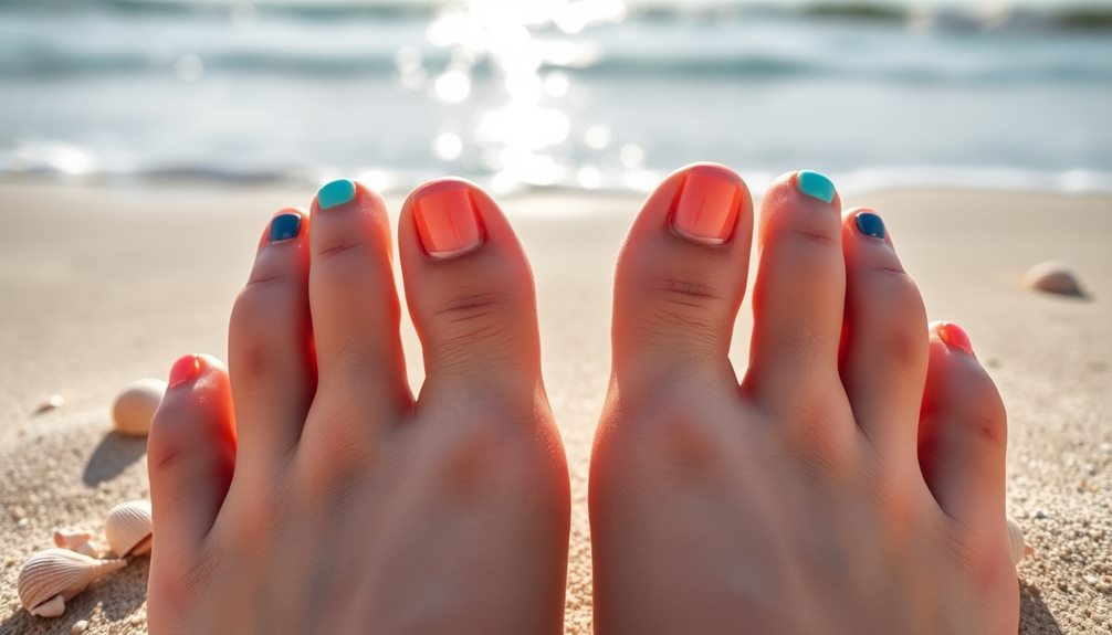 fresh toe nail inspiration