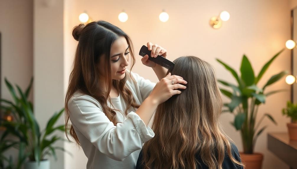 gentle hair care methods