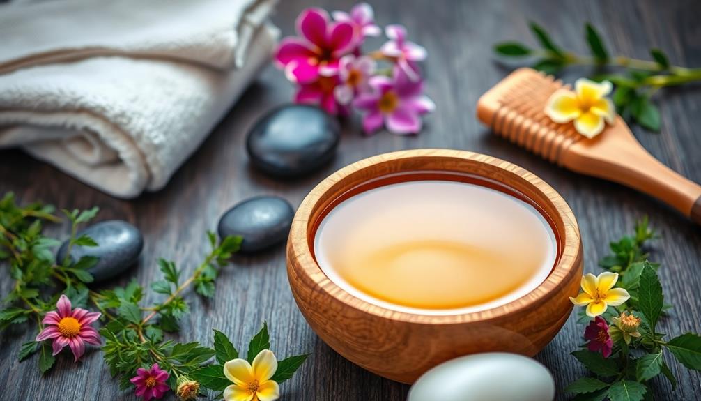 hair oiling therapeutic benefits