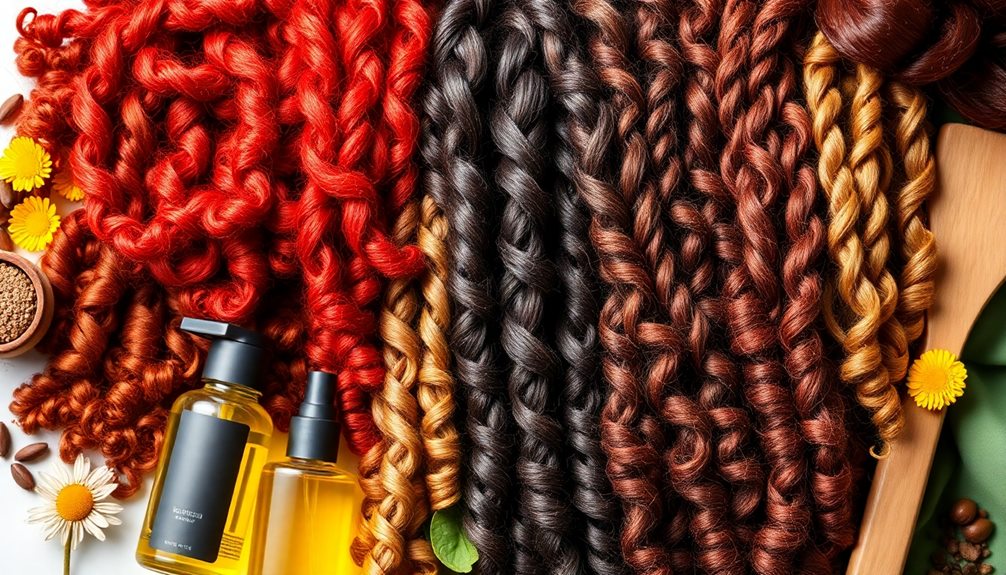 healthy hair care routine