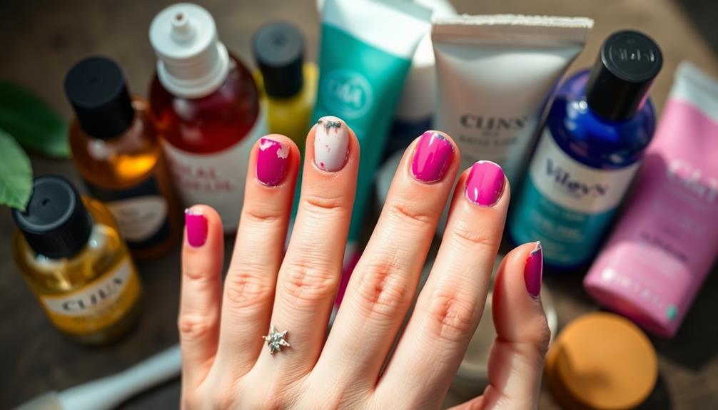 maintain nails between manicures