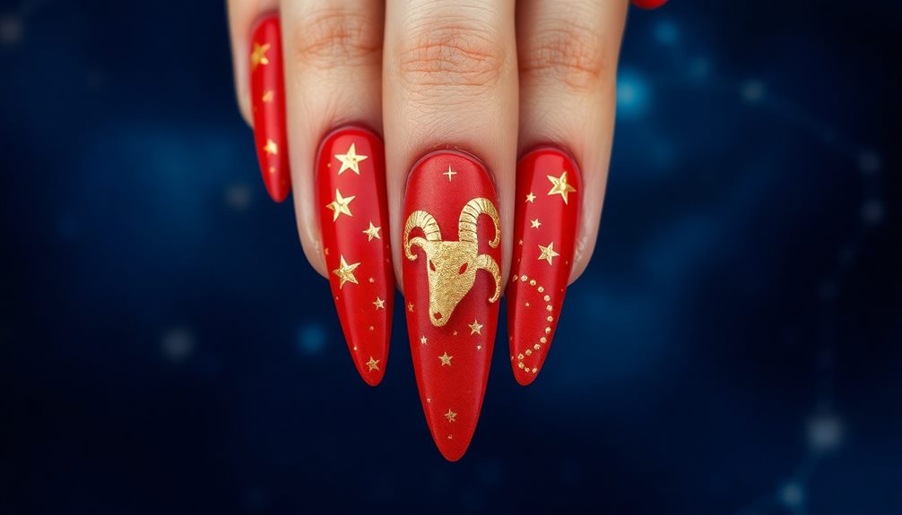 nail art astrology connection