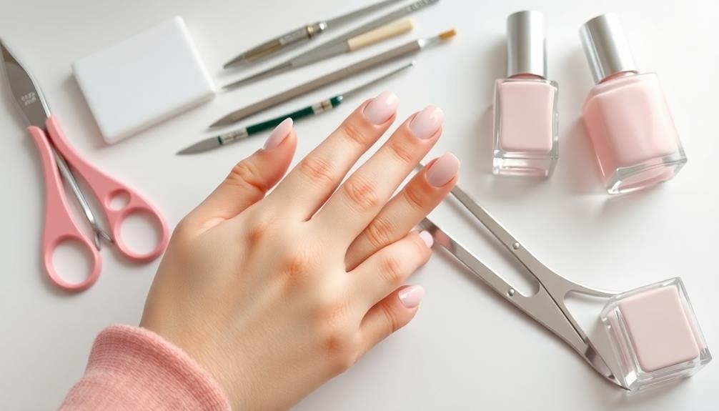 nail care and grooming