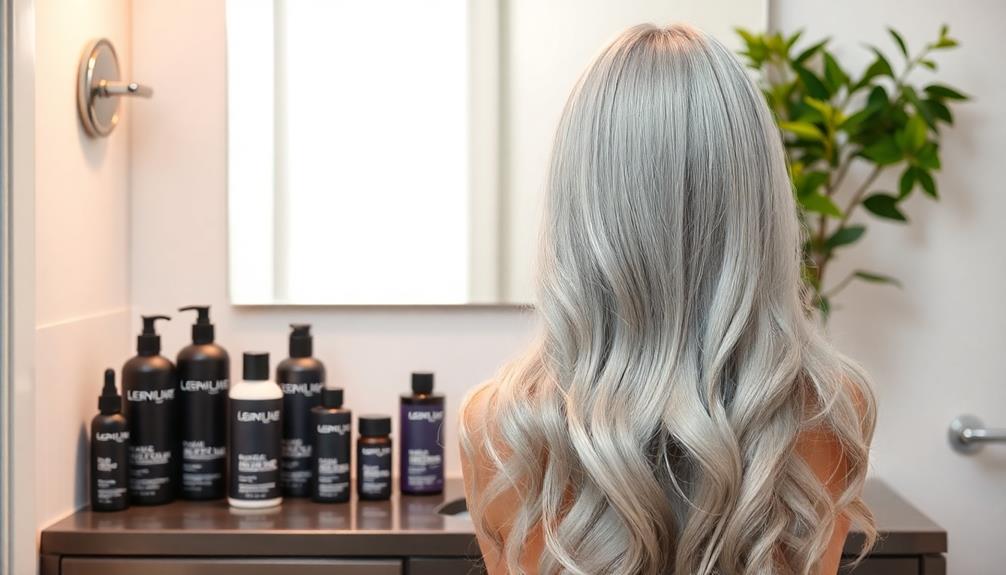 navigating gray hair change