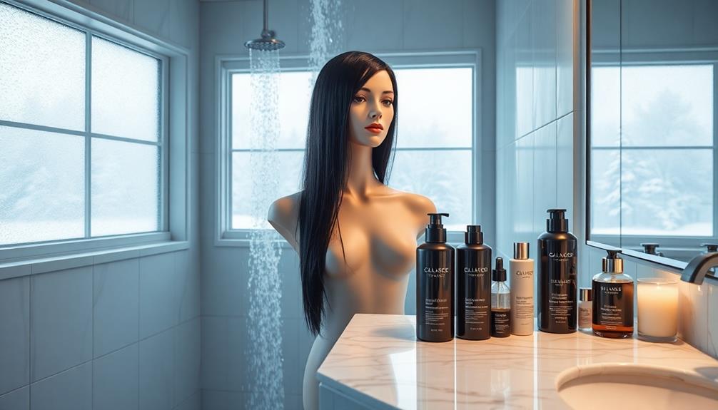 regulate shower water temperature