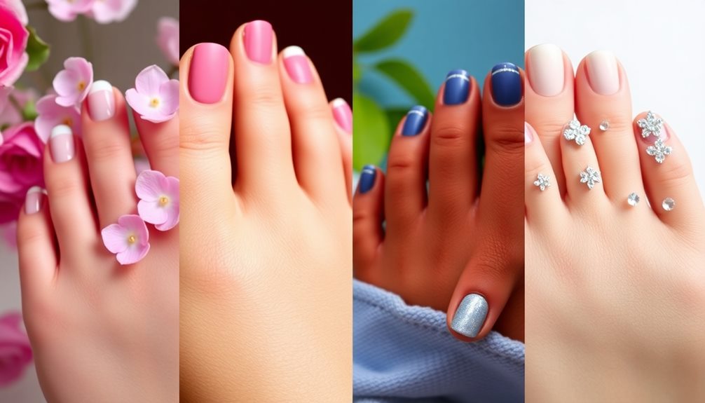 seasonal toe nail colors