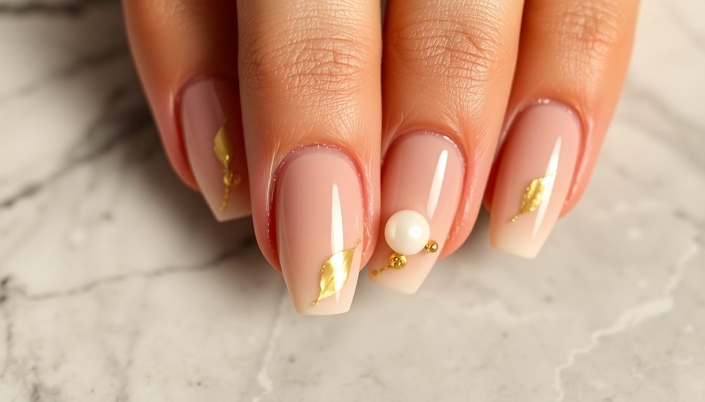 sophisticated classy nail art