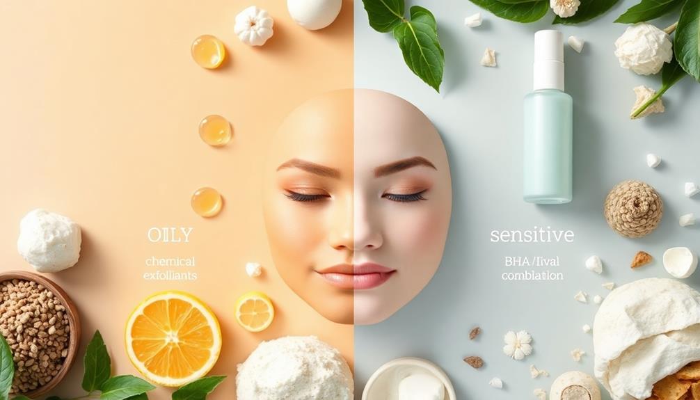 tailored exfoliation for skin