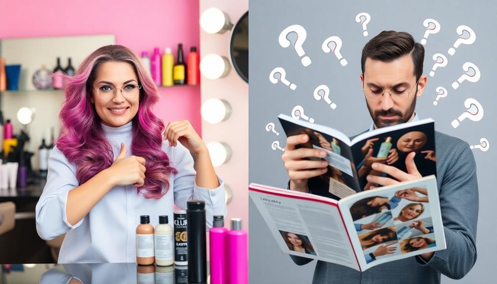 trusting salon advice wisely
