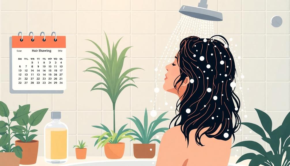 washing frequency guidelines suggested