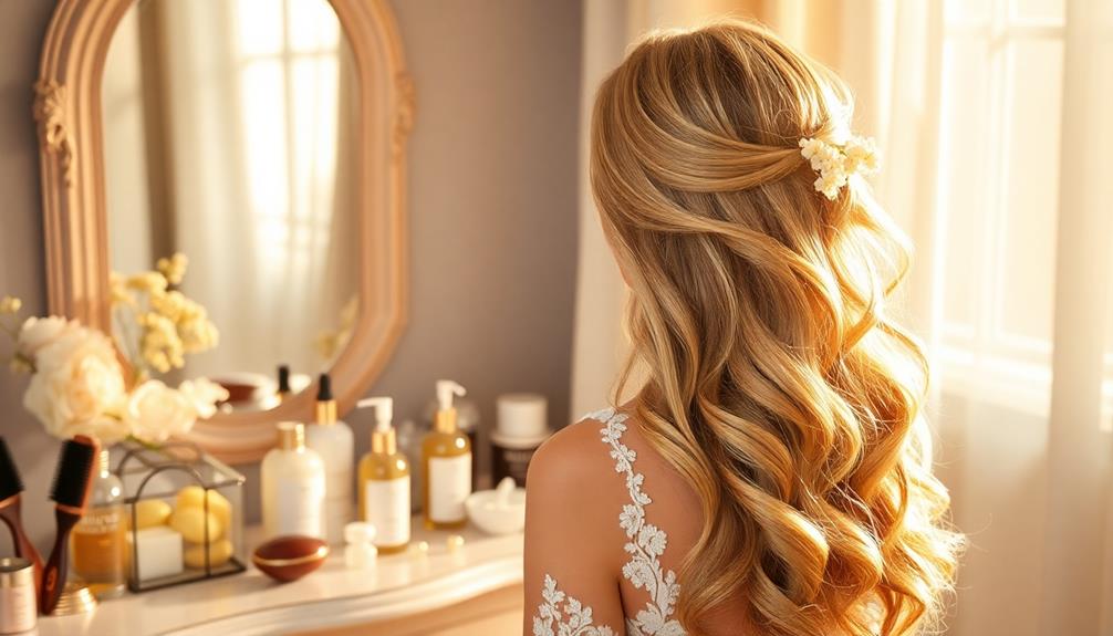 wedding day hair tips