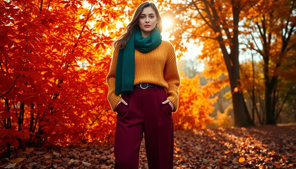 autumn colors embrace boldness