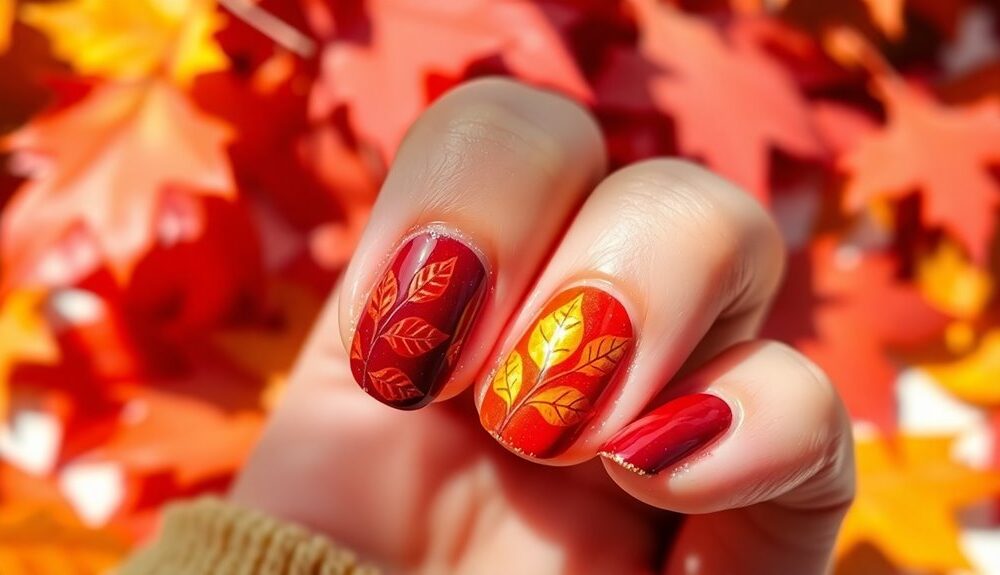 autumn nail design inspiration