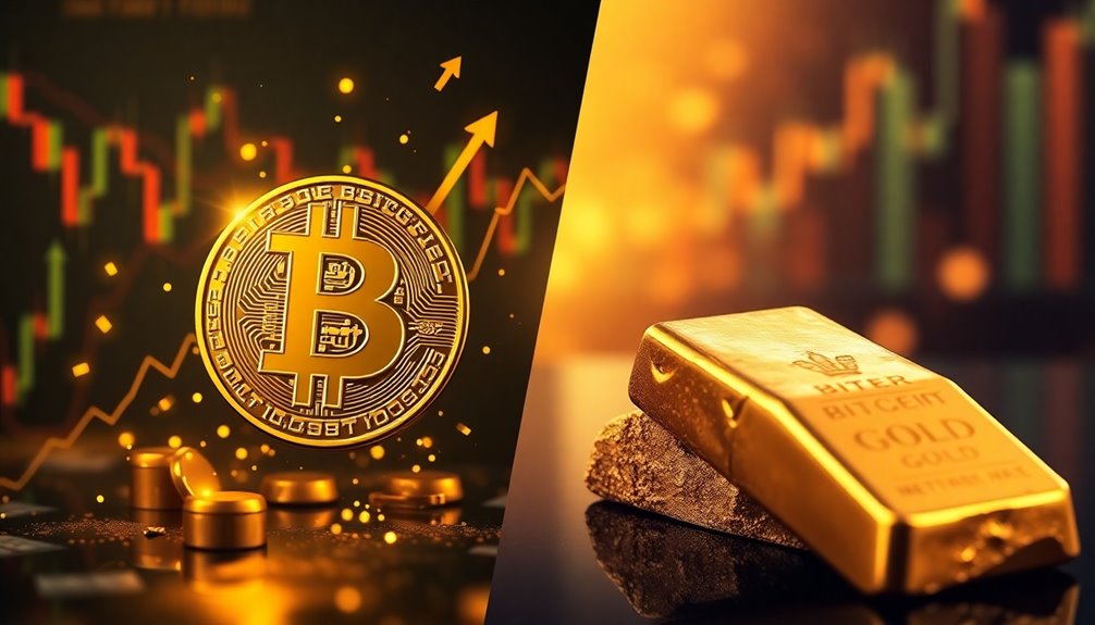 bitcoin versus gold comparison