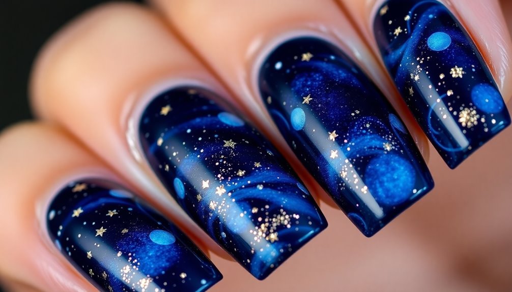 celestial nail art trends