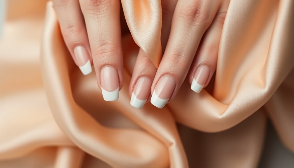 chic french manicure styles