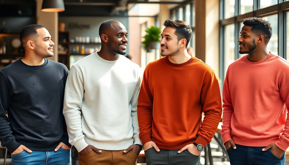 choosing men s sweatshirt factors