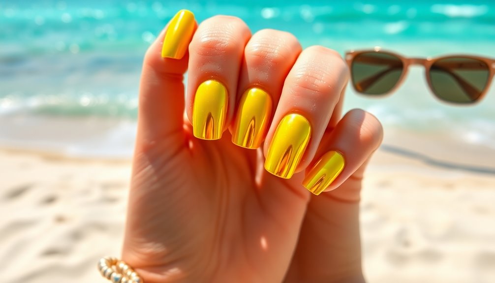 colorful summer nail styles