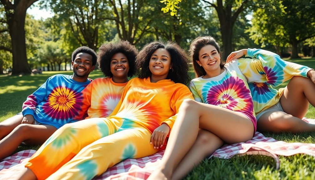 colorful tie dye hoodies featured