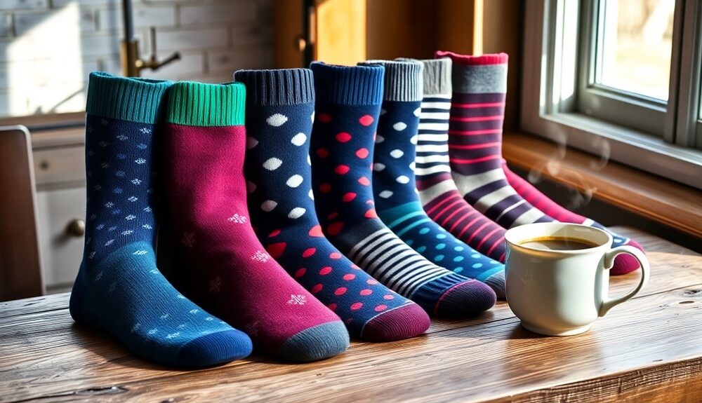 comfortable and stylish socks