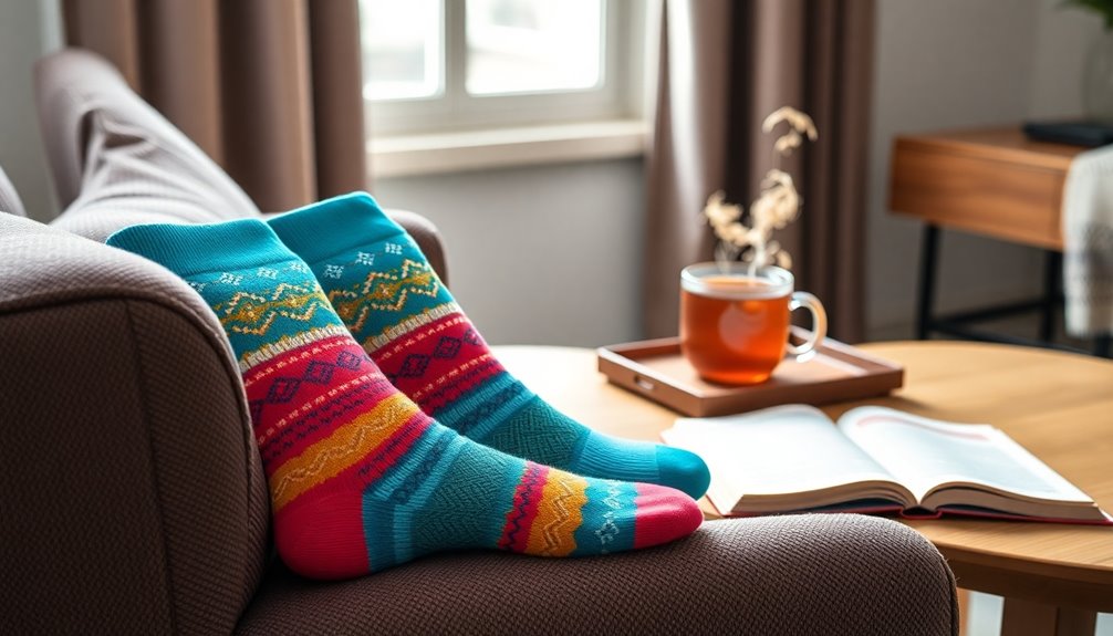 comfortable and stylish socks