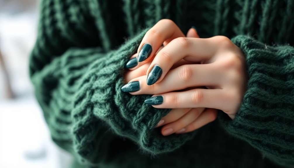 cozy winter knitwear style