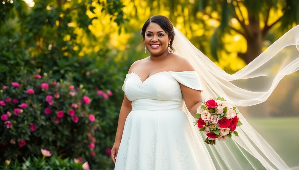 curvy brides fashion choices
