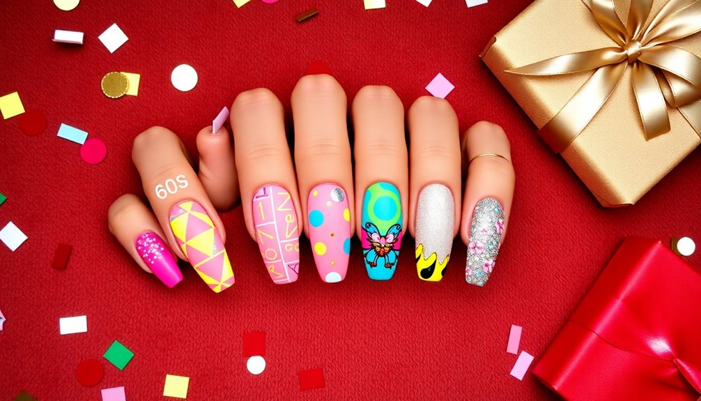 decades of nail art