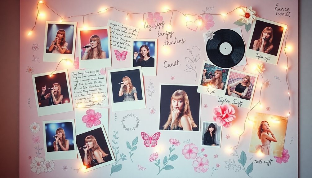 dorm room collage decor