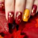 fall inspired september nail designs